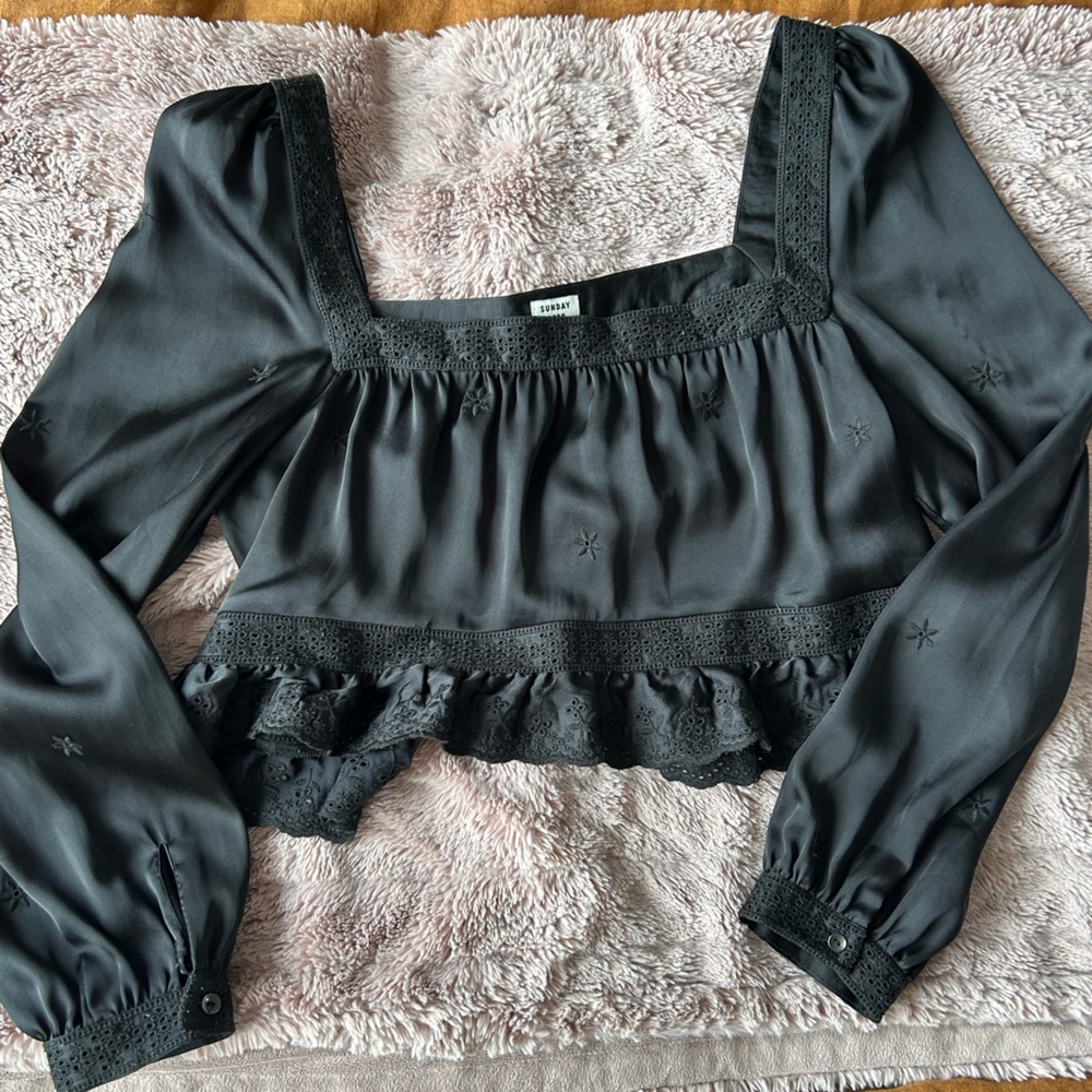 Sunday Best Blouse Cropped